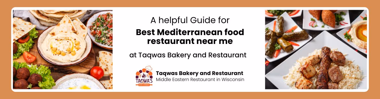 Best Mediterranean food restaurant near me: top dining spots