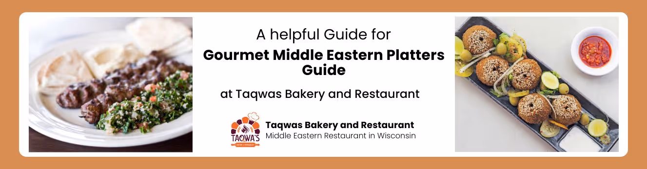 Gourmet Middle Eastern Platters Guide banner