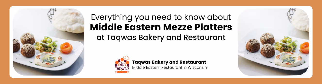 Middle Eastern Mezze Platters