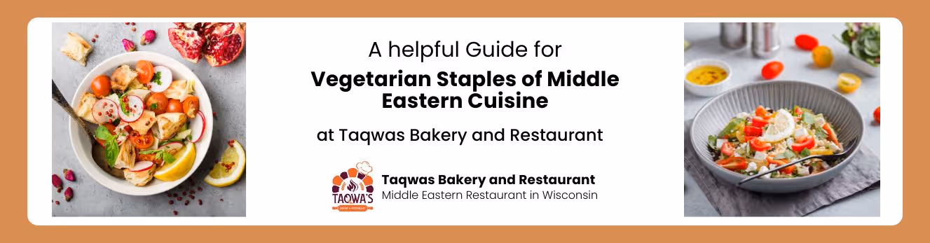 Vegetarian Staples of Middle Eastern Cuisine